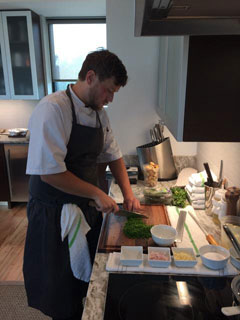 Private Chef Jordan in Wilmington, NC